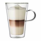 Zestaw dwóch szklanek do latte Bodum Canteen 400 ml