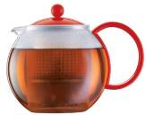 Zaparzacz-dzbanek tłokowy do herbaty Bodum Assam 1 l - czerwony